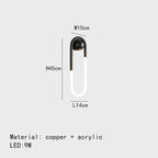 Raven Cliff - Ellipse Modern Decor Wall Lighting