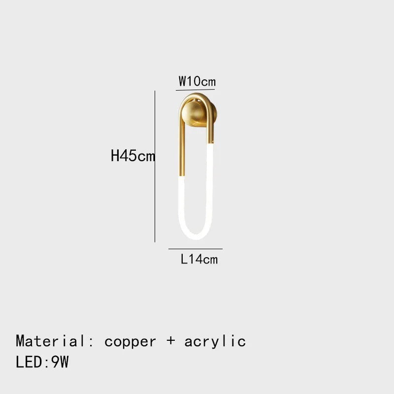 Raven Cliff - Ellipse Modern Decor Wall Lighting