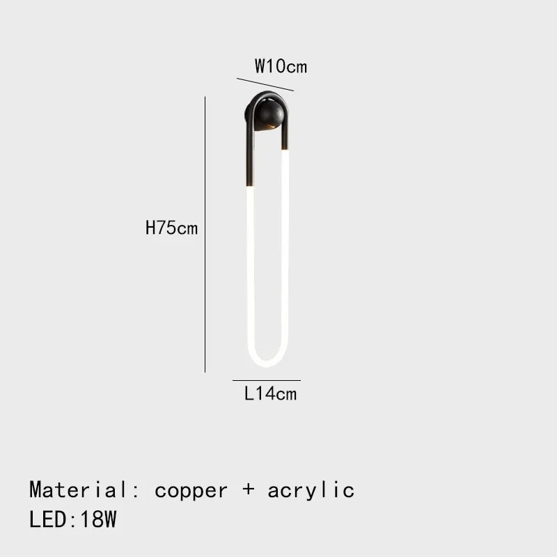 Raven Cliff - Ellipse Modern Decor Wall Lighting