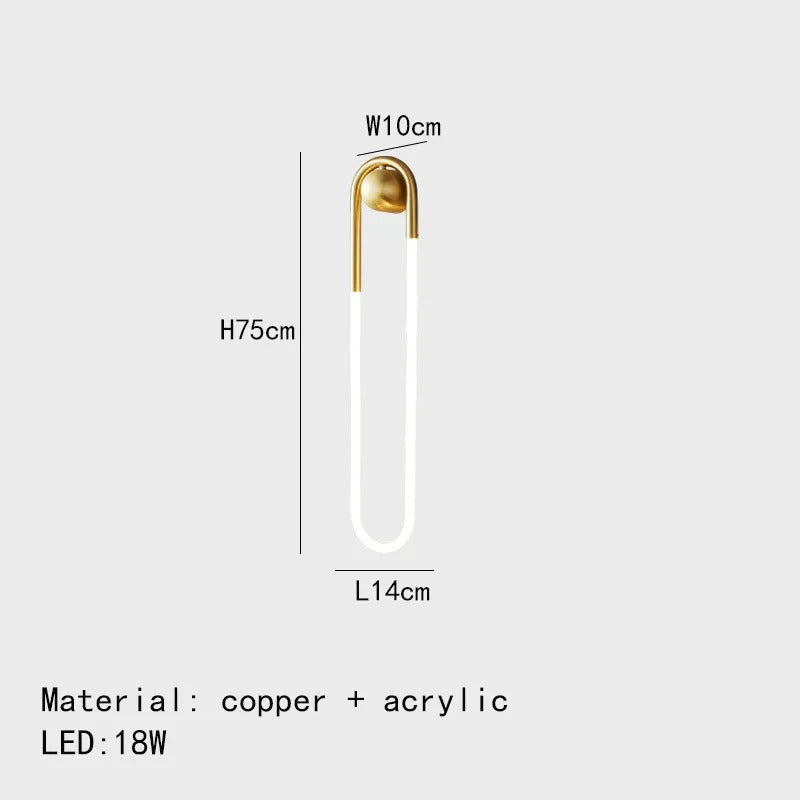 Raven Cliff - Ellipse Modern Decor Wall Lighting