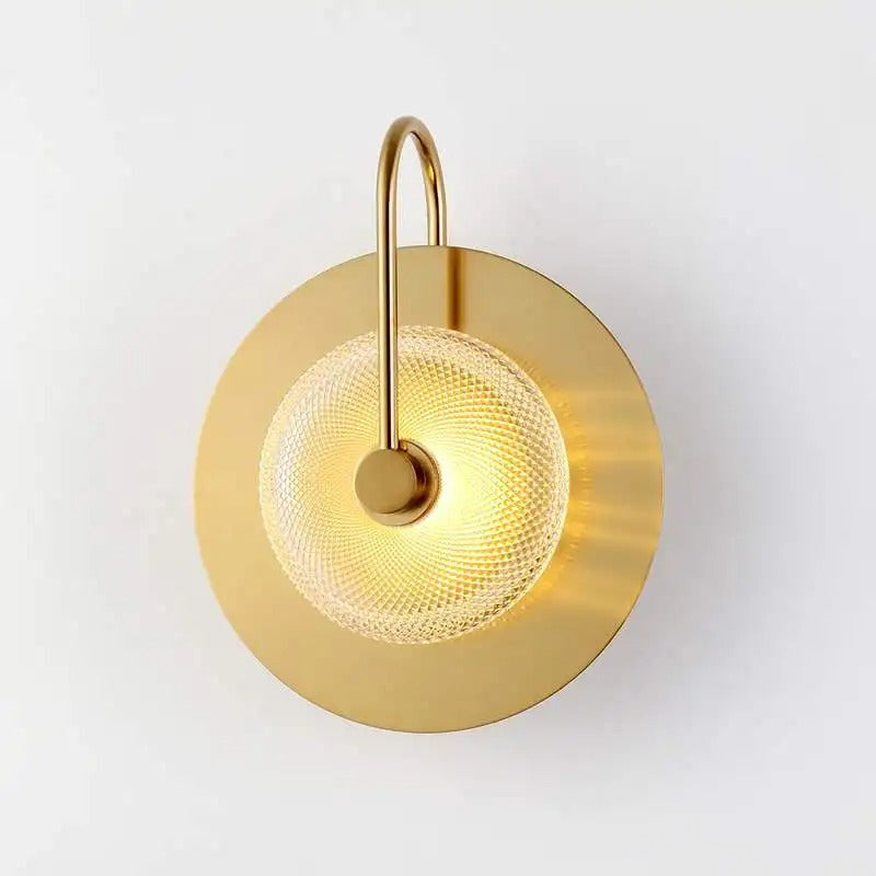 Olive Fjord - Scandinavian Design Lamp Brass Sconces