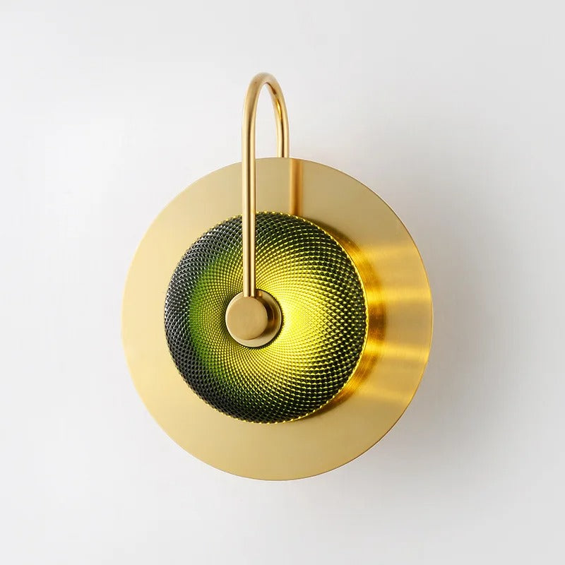 Olive Fjord - Scandinavian Design Lamp Brass Sconces