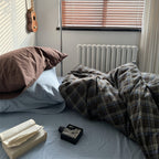 Blake - Vintage Plaid Bedding Set