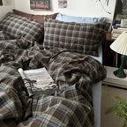 Blake - Vintage Plaid Bedding Set
