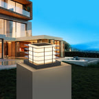 Riven - Solar Powered Post Light LED Pillar Lamp
